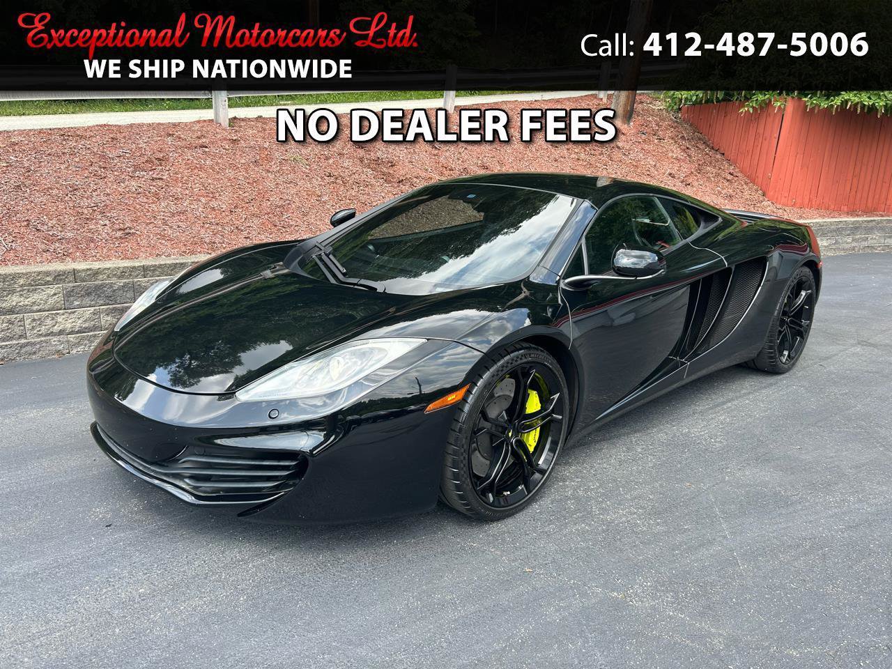 Used 2012 McLaren MP4-12C Coupe