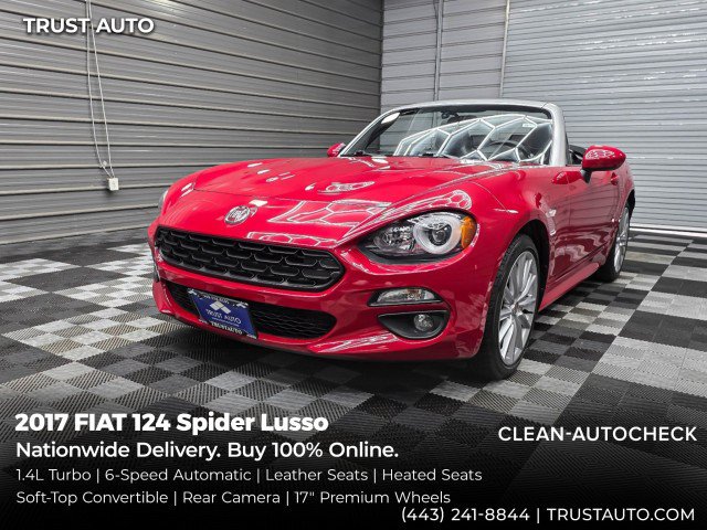 Used 2017 FIAT 124 Spider Lusso