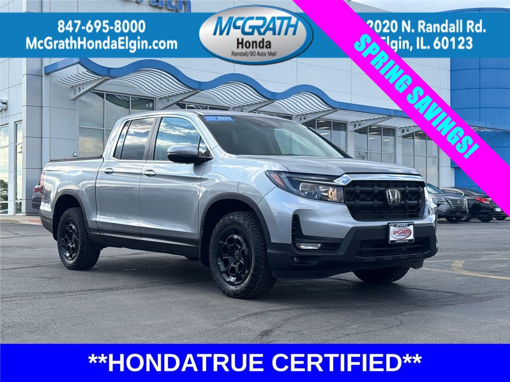 Certified 2025 Honda Ridgeline RTL+