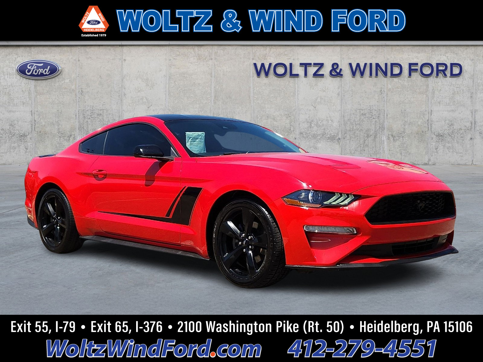 Used 2021 Ford Mustang Coupe w/ Equipment Group 101A