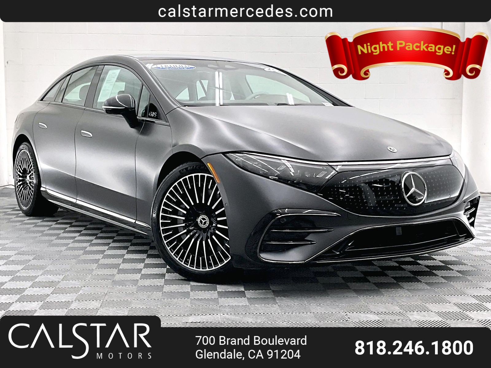 Certified 2024 Mercedes-Benz EQS 450+ Sedan