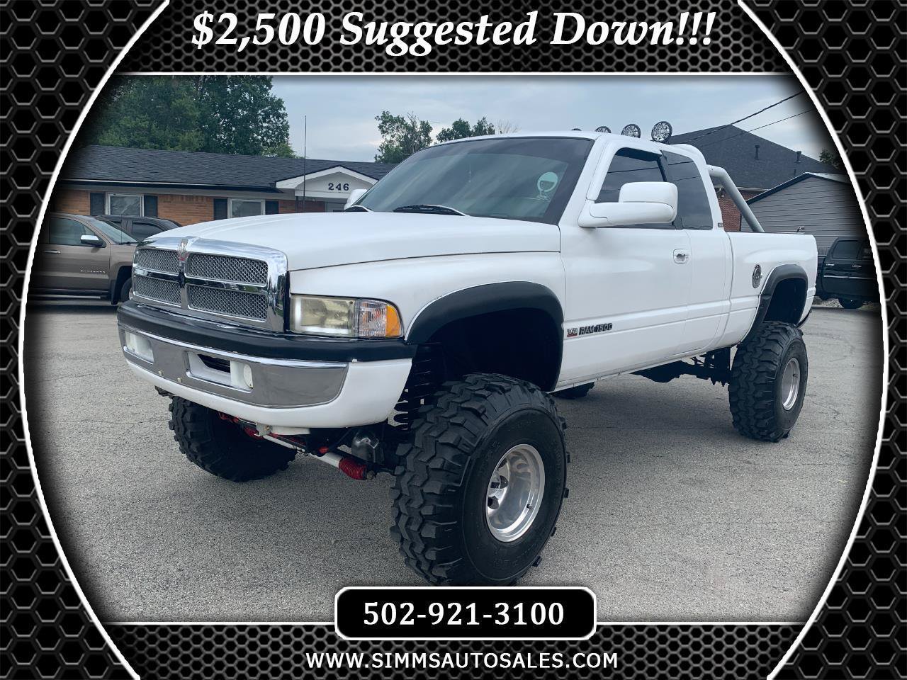Used 1998 Dodge Ram 1500 Truck 4x4 Quad Cab