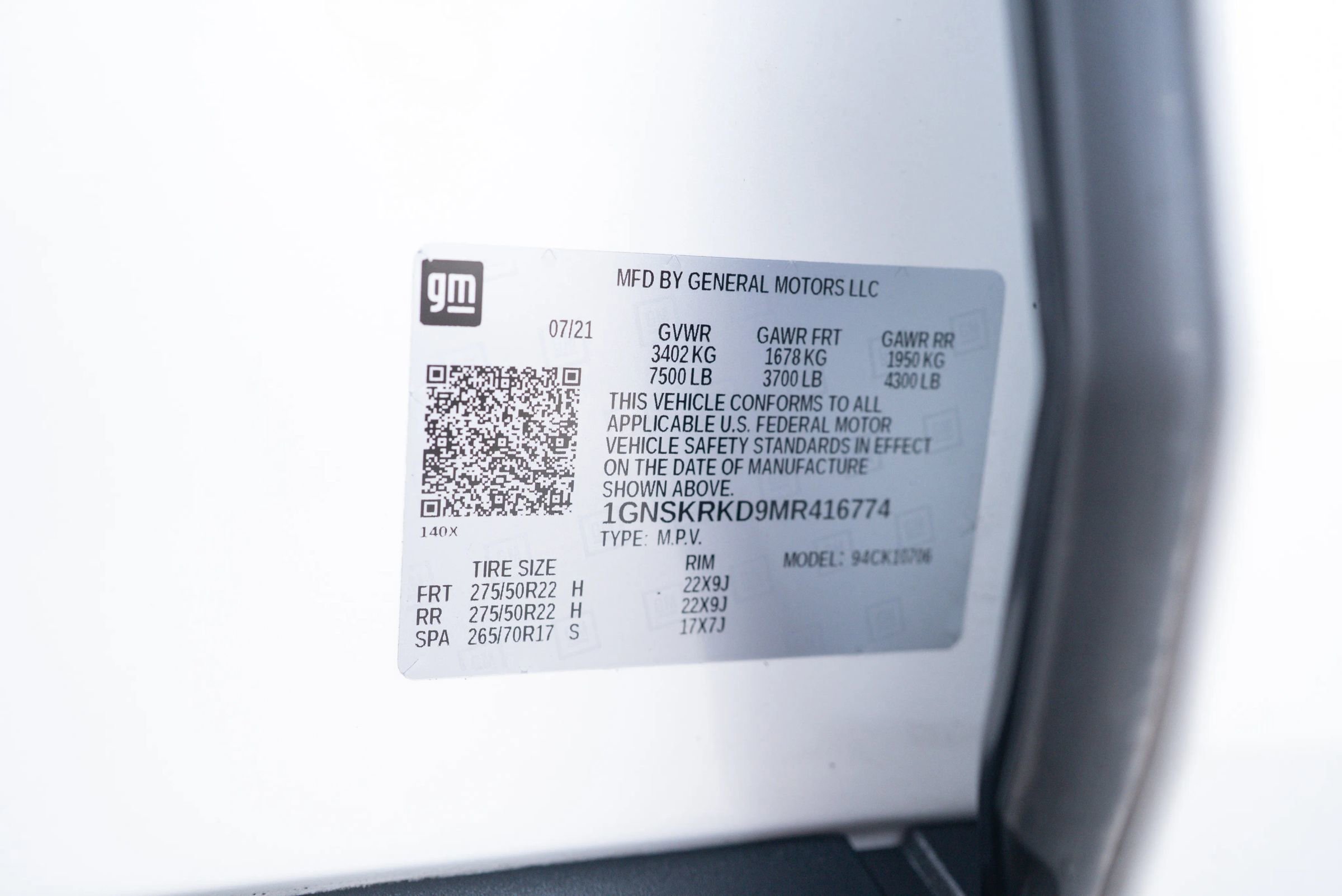 2021 Chevrolet Tahoe RST