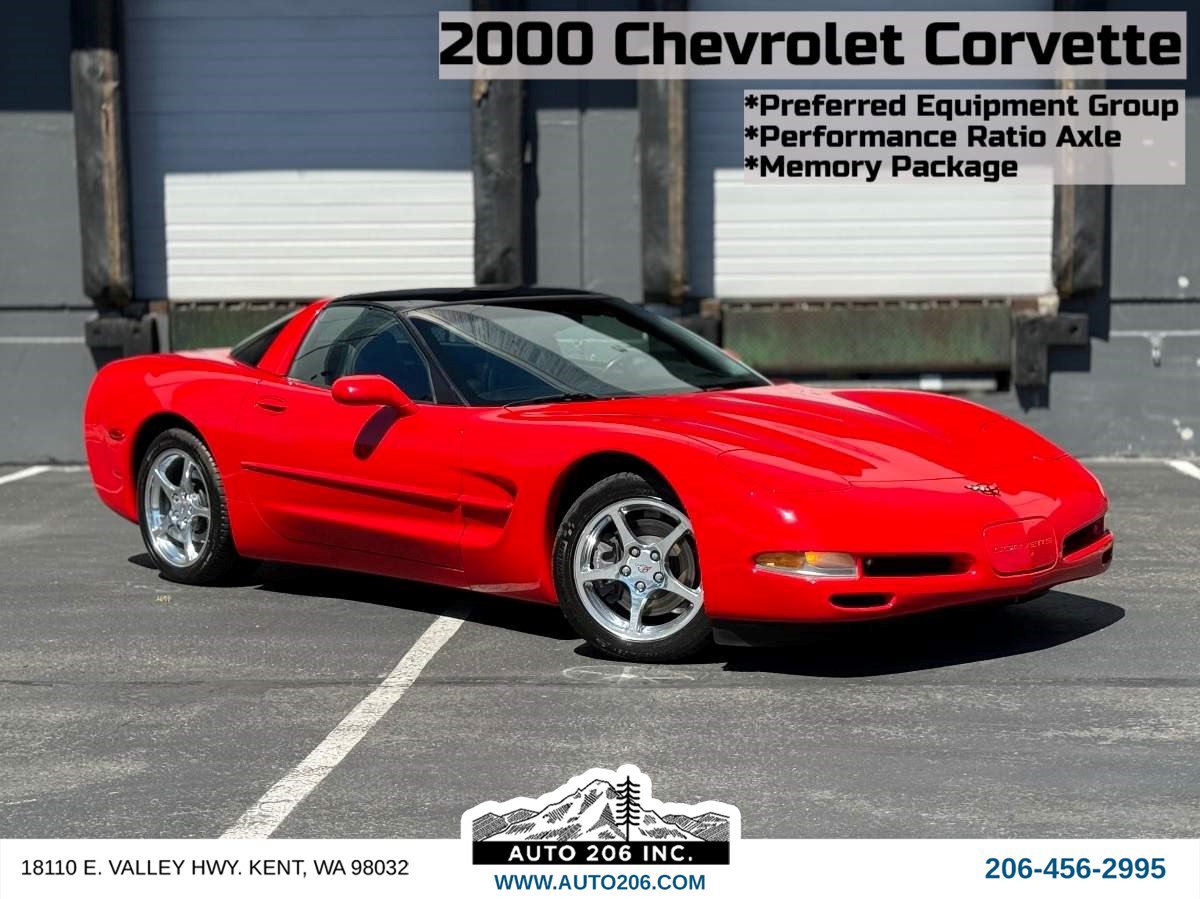 Used 2000 Chevrolet Corvette Coupe w/ Memory Pkg