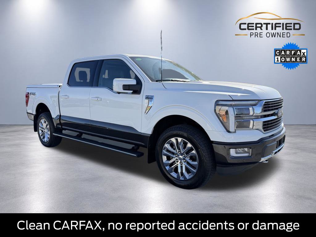 Certified 2024 Ford F150 King Ranch w/ FX4 Off-Road Package