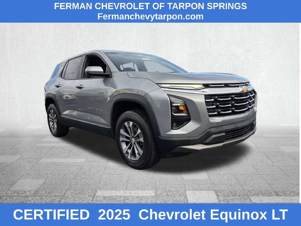 Certified 2025 Chevrolet Equinox LT w/ Safety and Technology Package