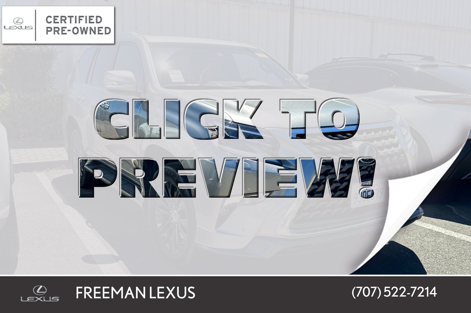 Used 2023 Lexus GX 460 Luxury w/ Sport Design Package