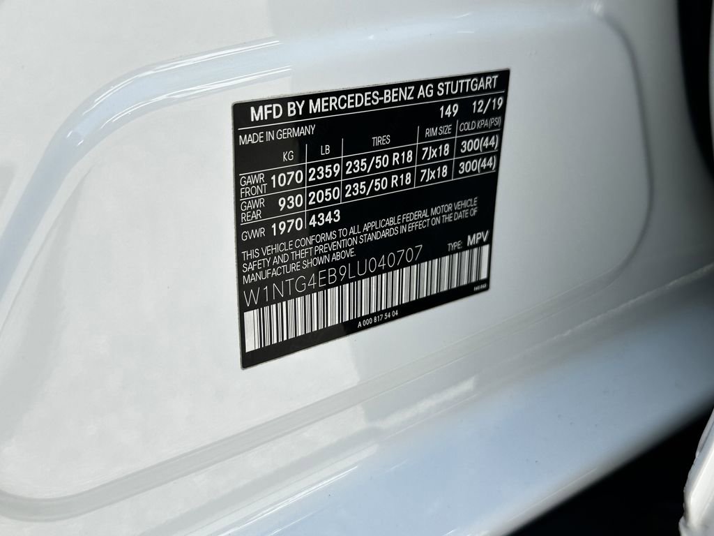 2020 Mercedes-Benz GLA 250