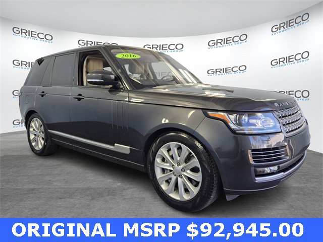 2016 Land Rover Range Rover HSE