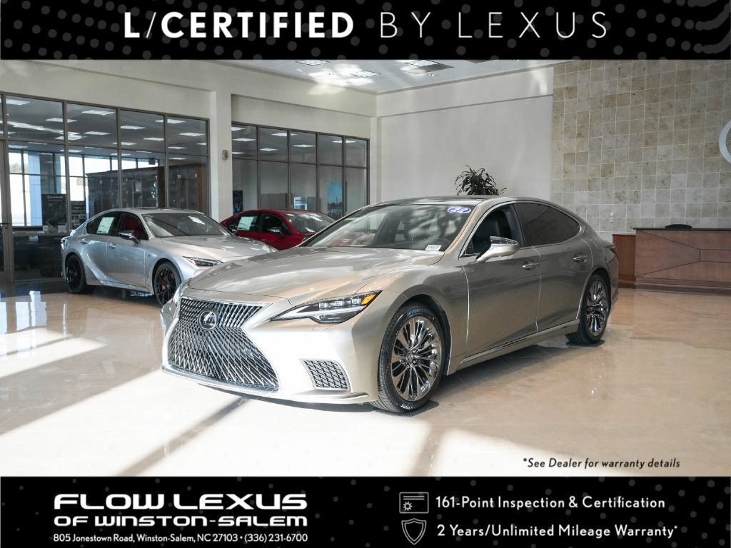 Certified 2022 Lexus LS 500 w/ Interior Upgrade Package