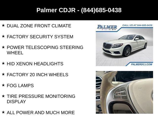 2016 Mercedes-Benz S 550 Sedan