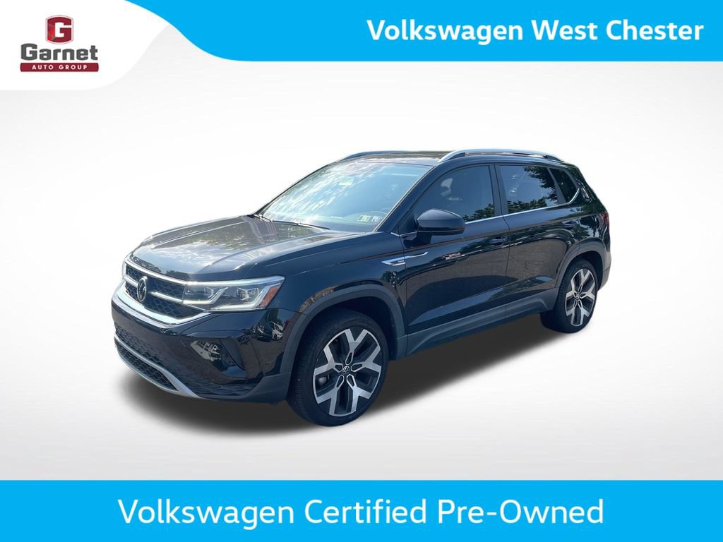 Certified 2022 Volkswagen Taos SEL w/ Panoramic Sunroof Package
