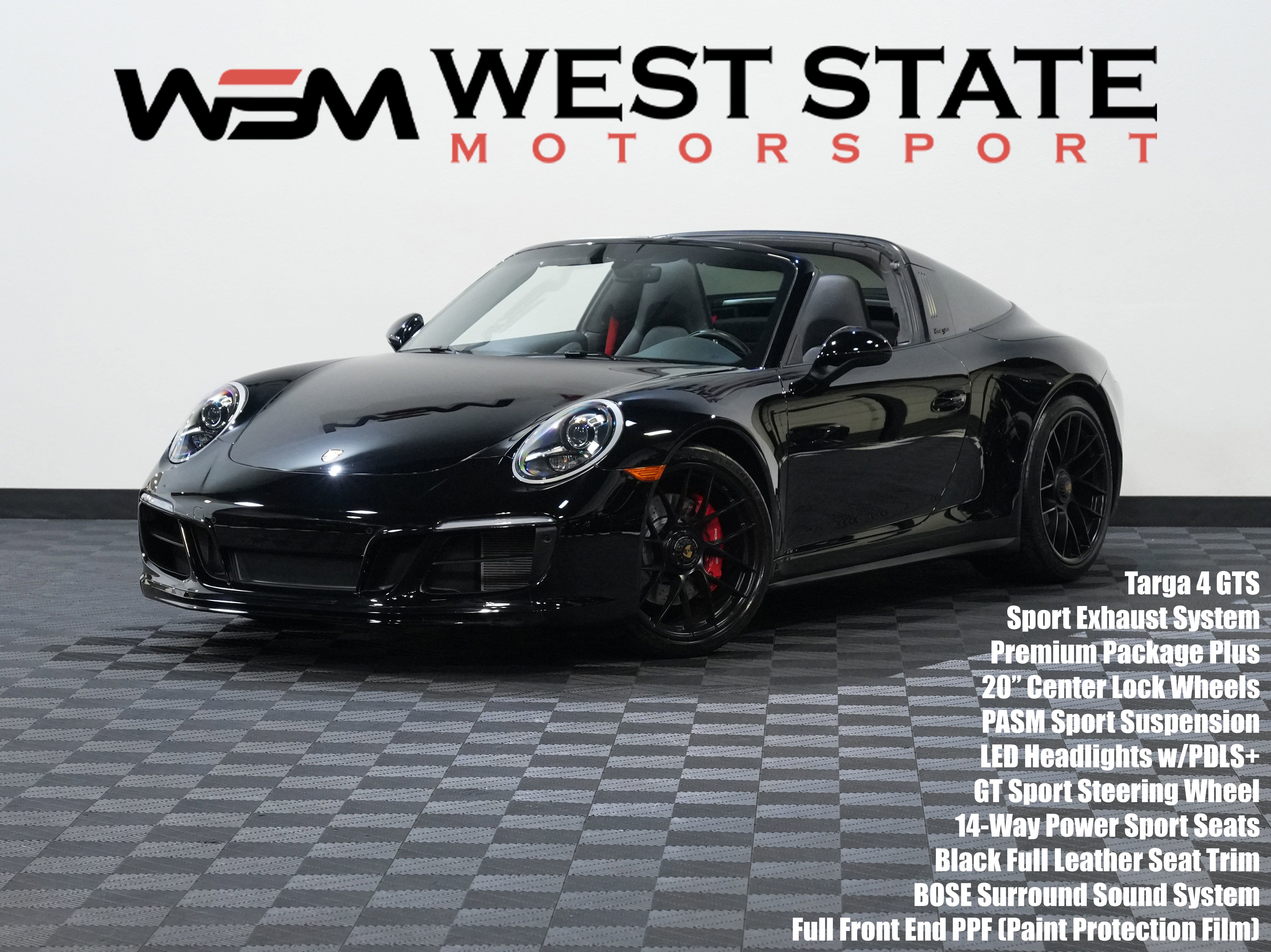Used 2017 Porsche 911 Targa 4 GTS