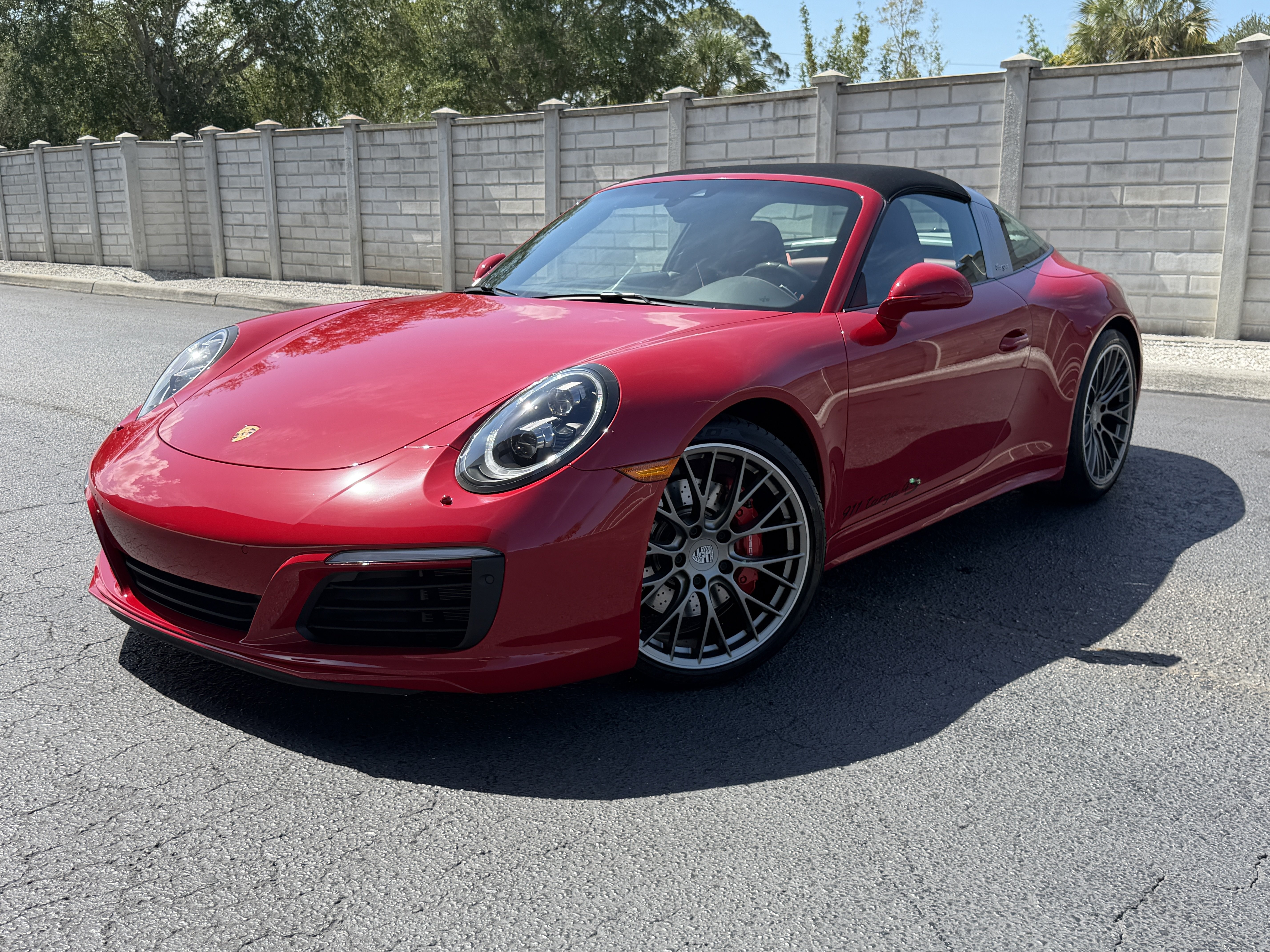 Certified 2017 Porsche 911 Targa 4S