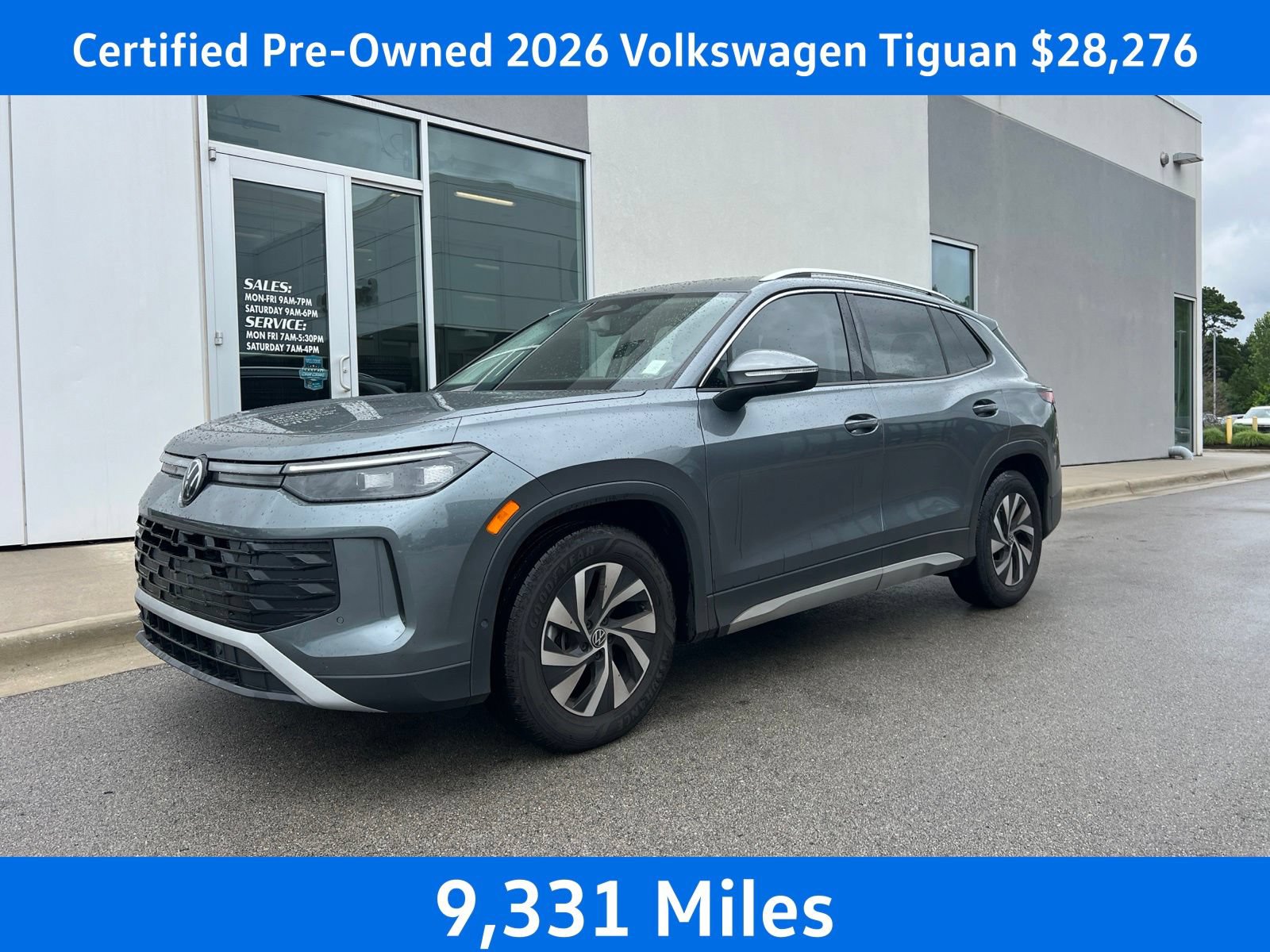 Certified 2026 Volkswagen Tiguan S
