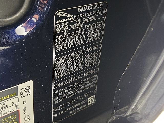 2026 Jaguar F-Pace R-Dynamic S