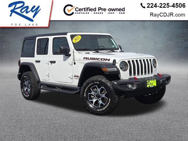 Certified 2022 Jeep Wrangler Unlimited Rubicon w/ Dual Top Group