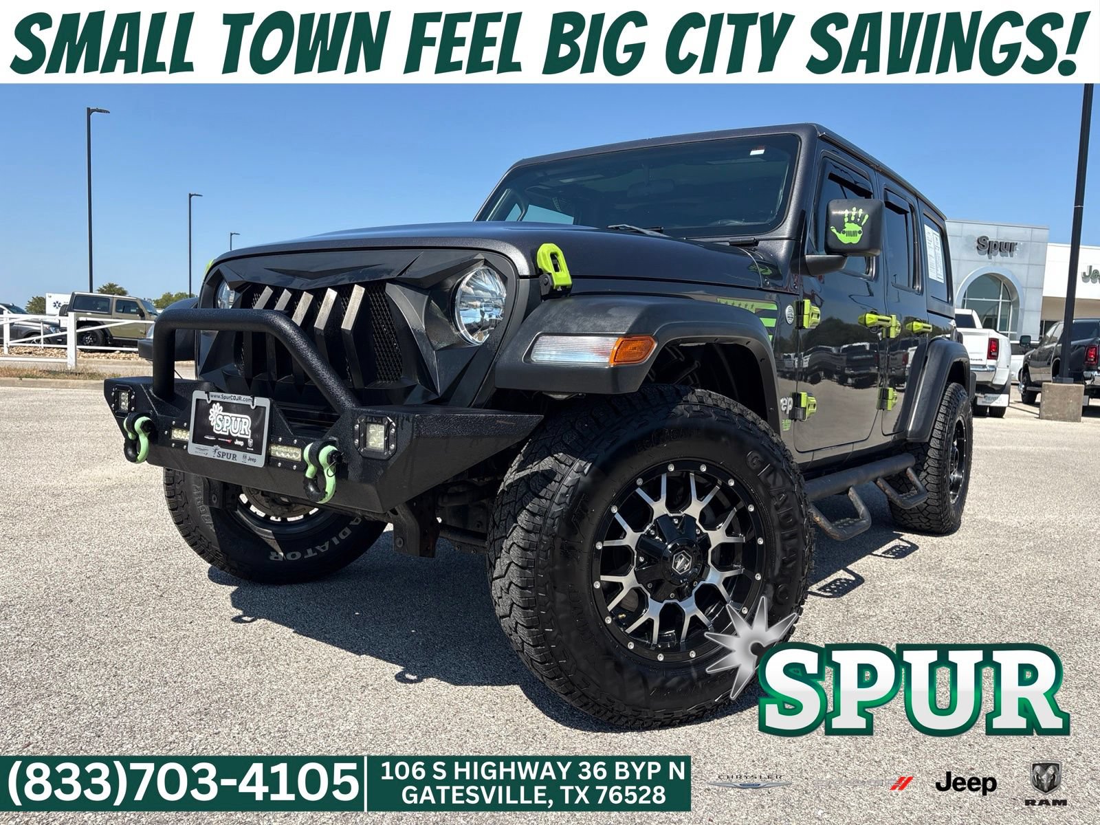 Used 2019 Jeep Wrangler Unlimited Sport S