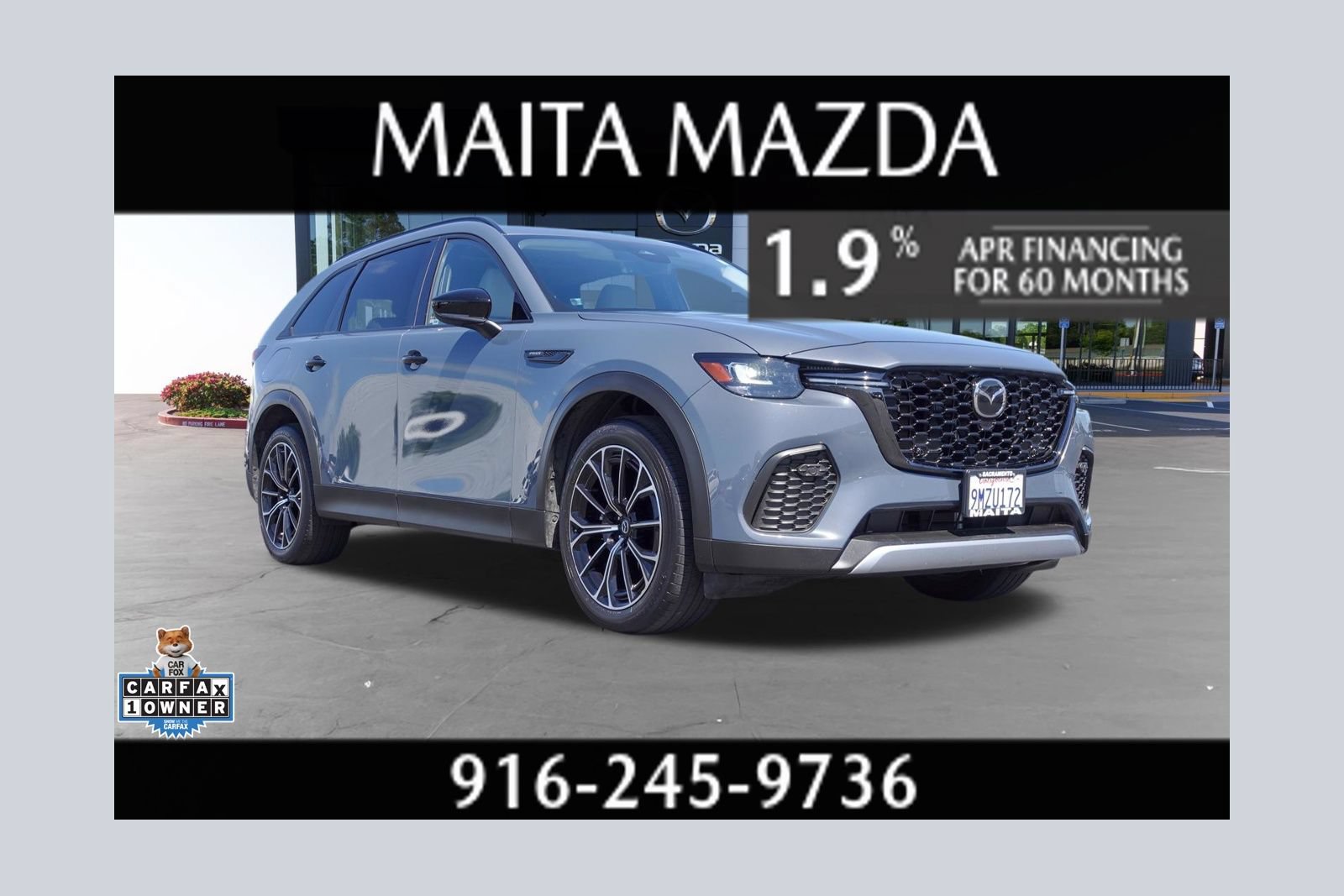 Certified 2025 MAZDA CX-70 Plug-In Hybrid w/ Premium Pkg