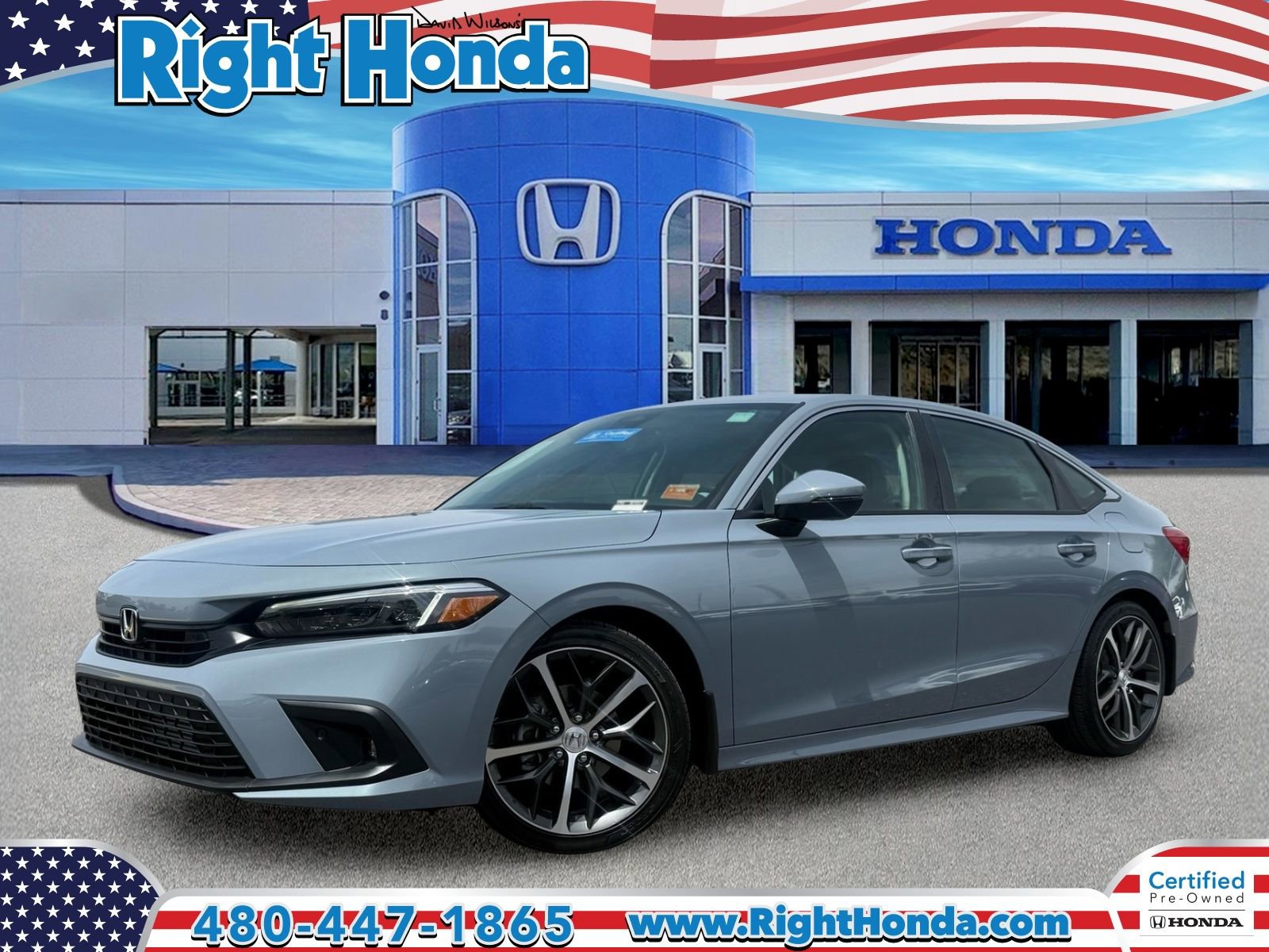 Certified 2024 Honda Civic Touring