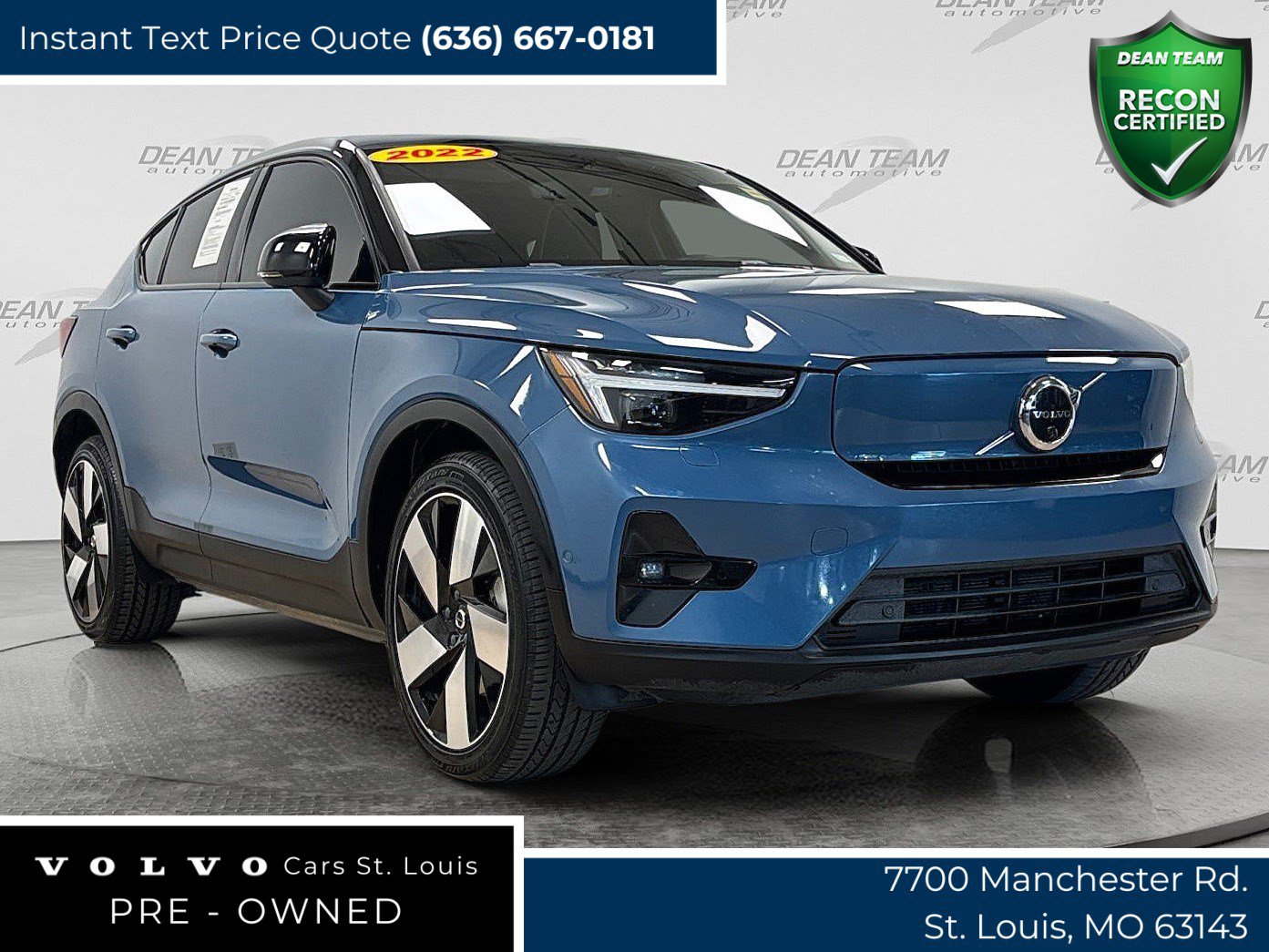 Used 2022 Volvo C40 P8 Recharge Ultimate
