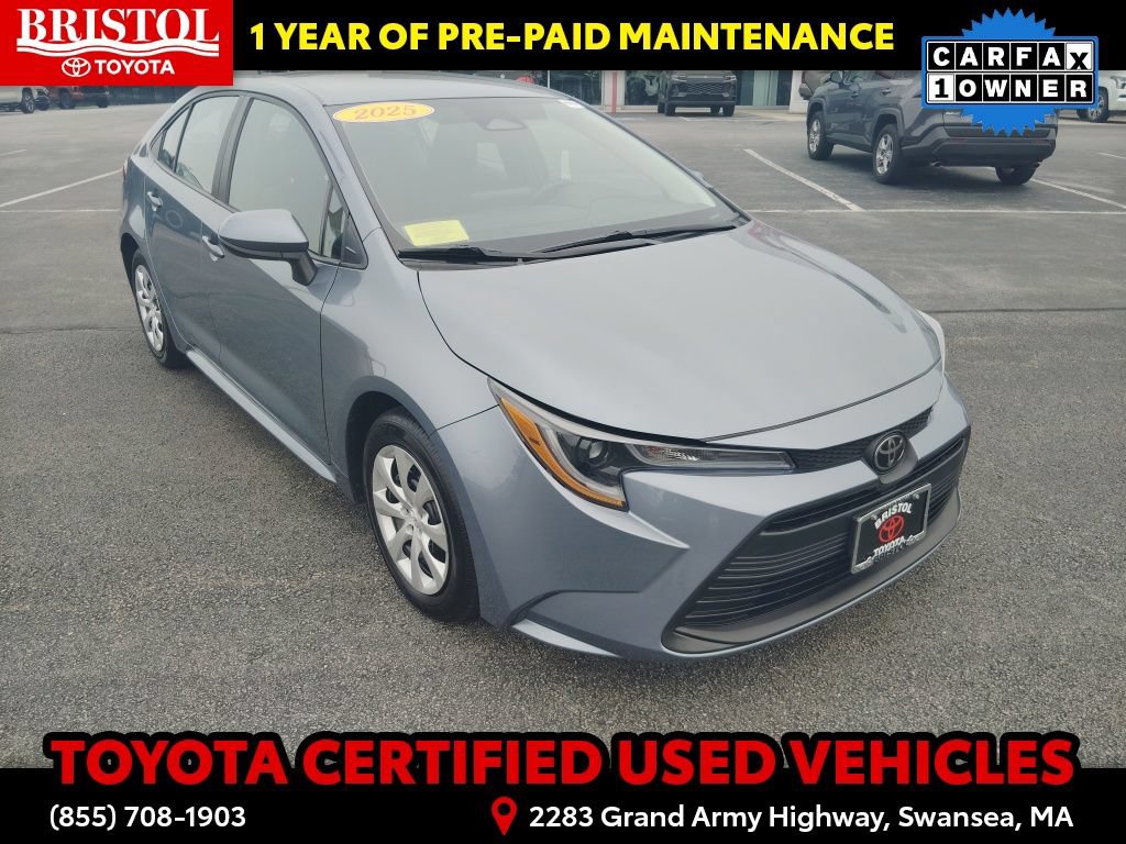 Certified 2025 Toyota Corolla LE