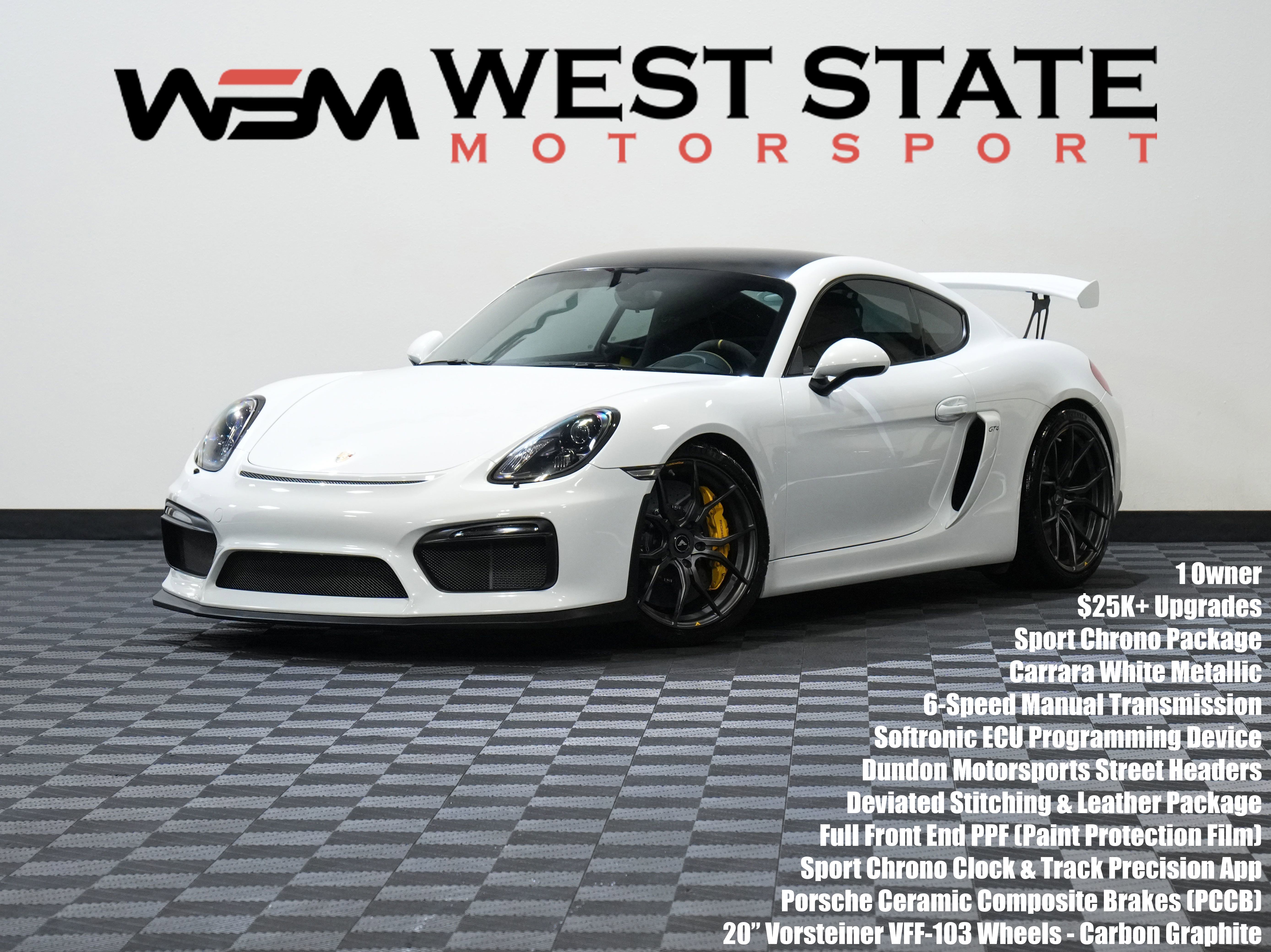 Used 2016 Porsche Cayman GT4