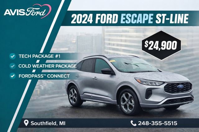 Certified 2024 Ford Escape ST-Line w/ Tech Pack #1