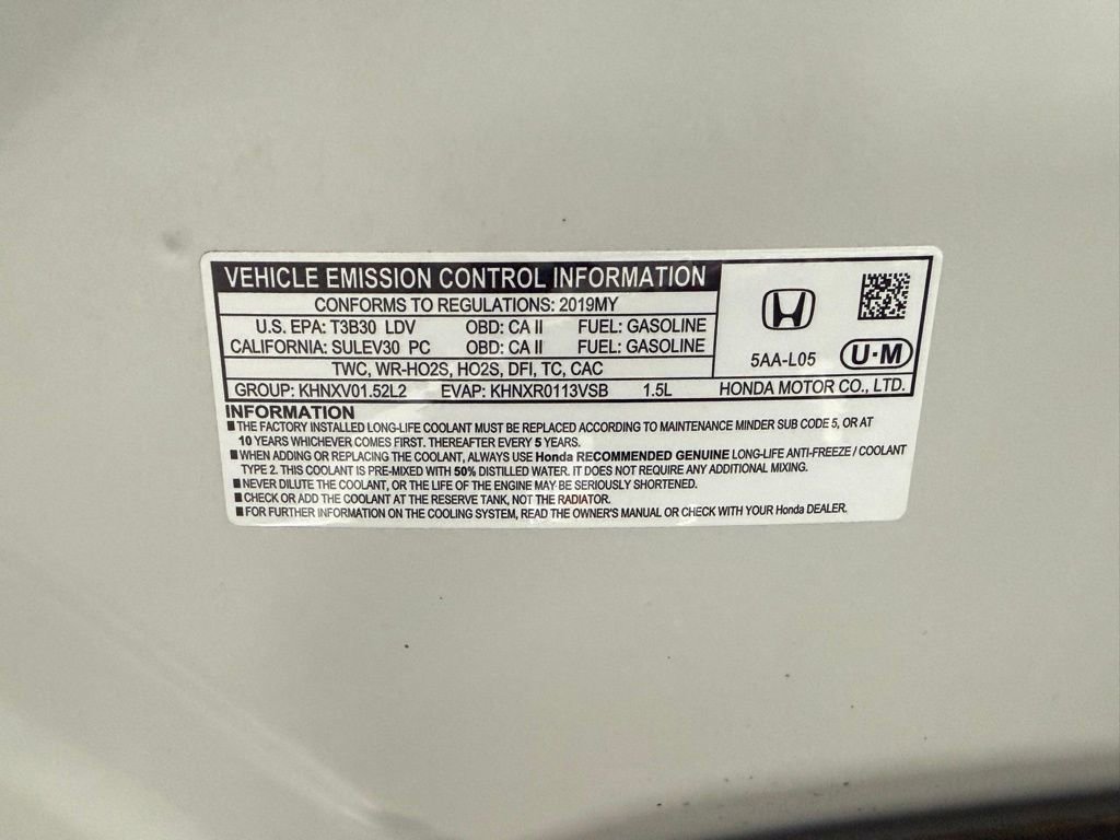 2019 Honda Civic Touring