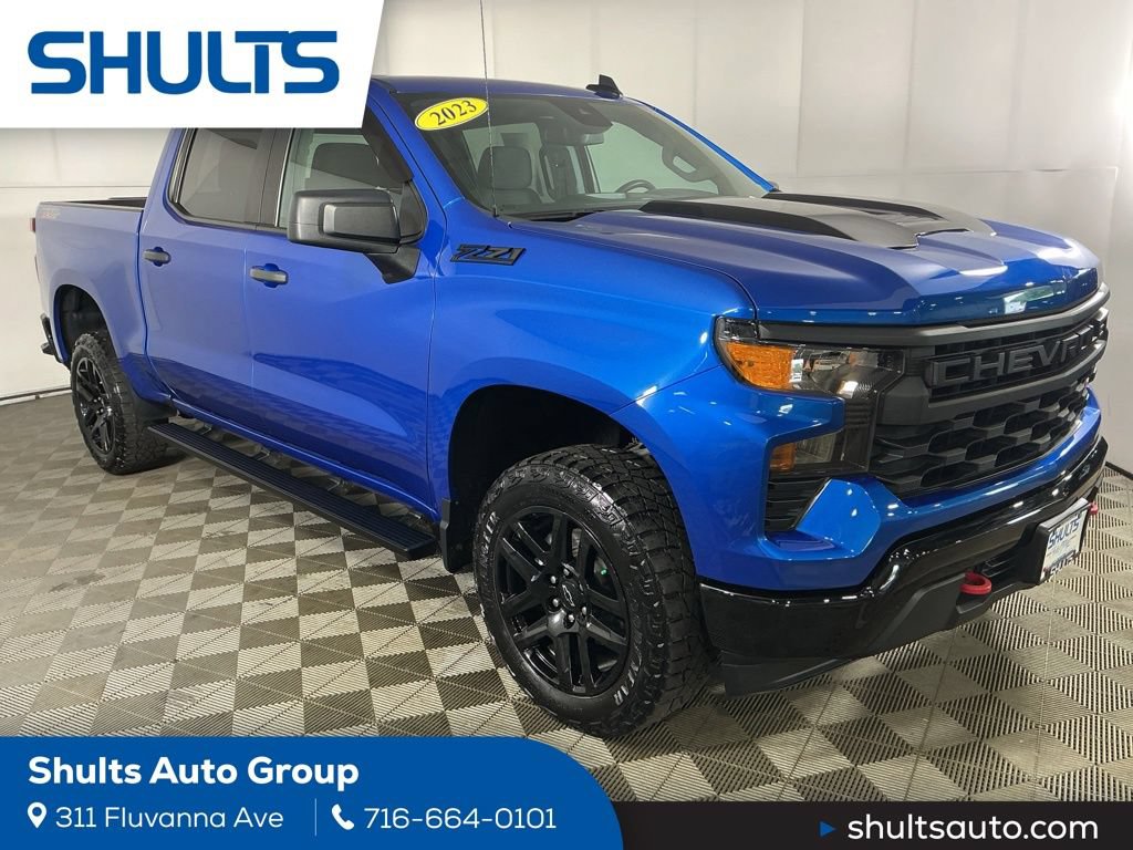 Used 2023 Chevrolet Silverado 1500 Custom Trail Boss w/ LPO, Dark Essentials Package