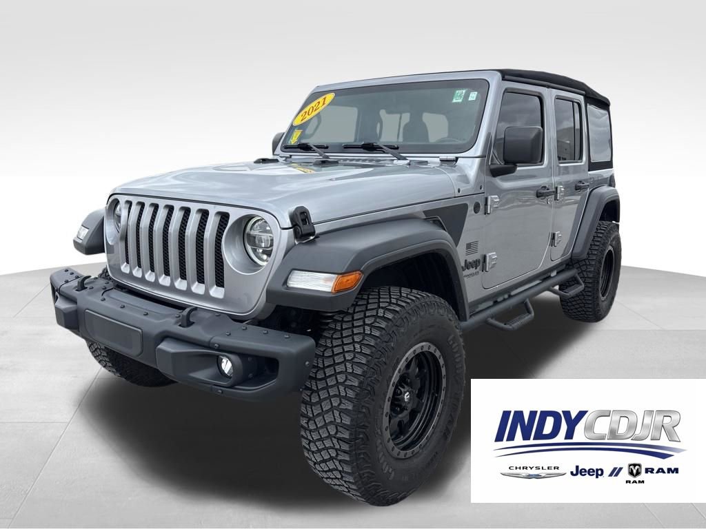 Certified 2021 Jeep Wrangler Unlimited Sport