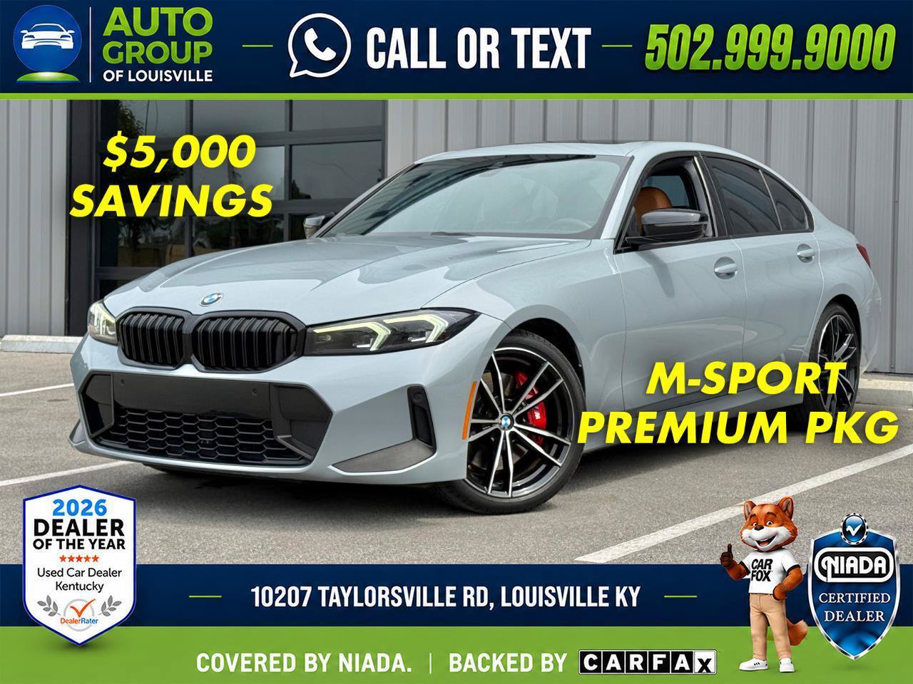 Used 2023 BMW 330i Sedan w/ M Sport Package