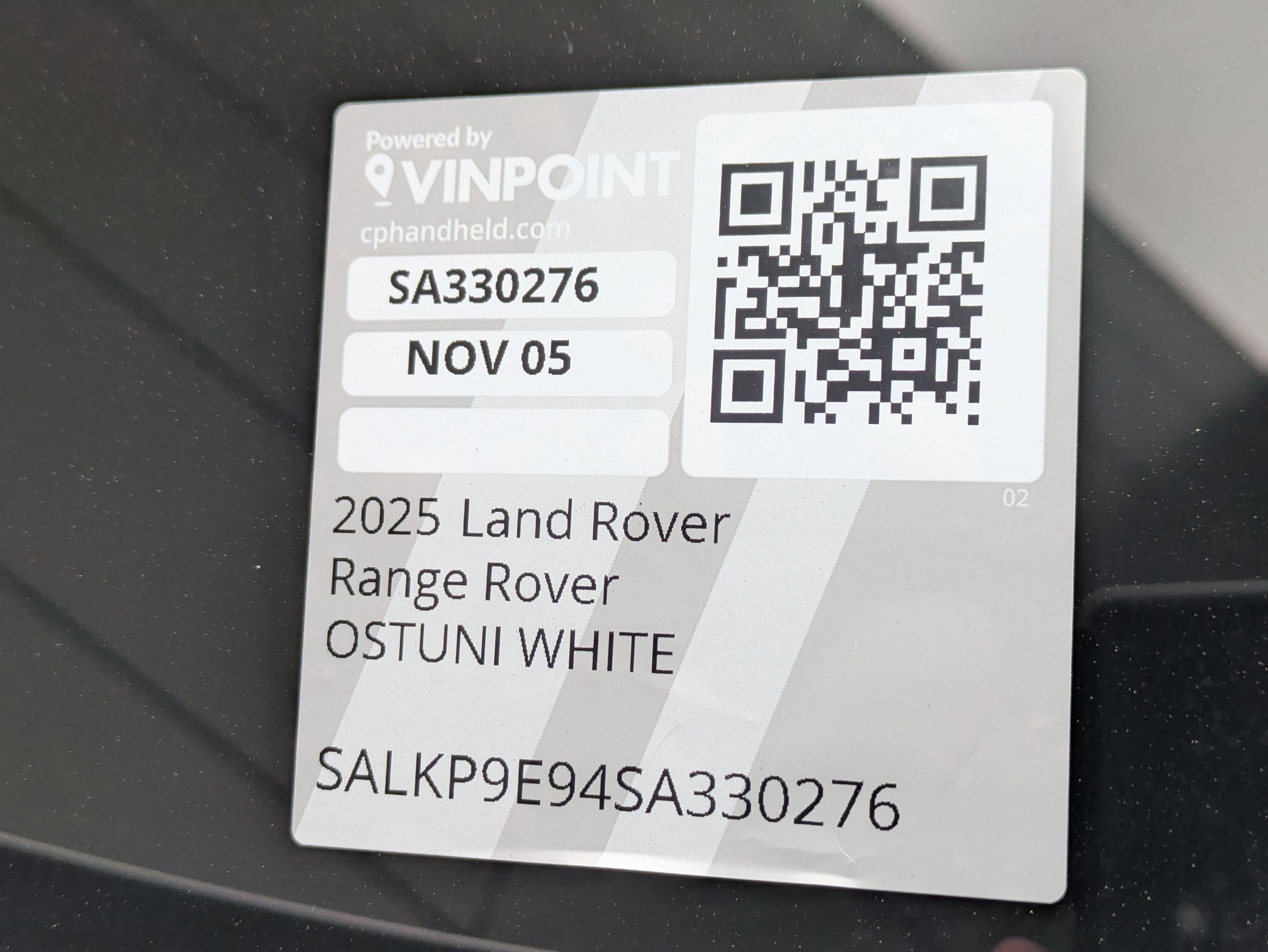 2025 Land Rover Range Rover SE