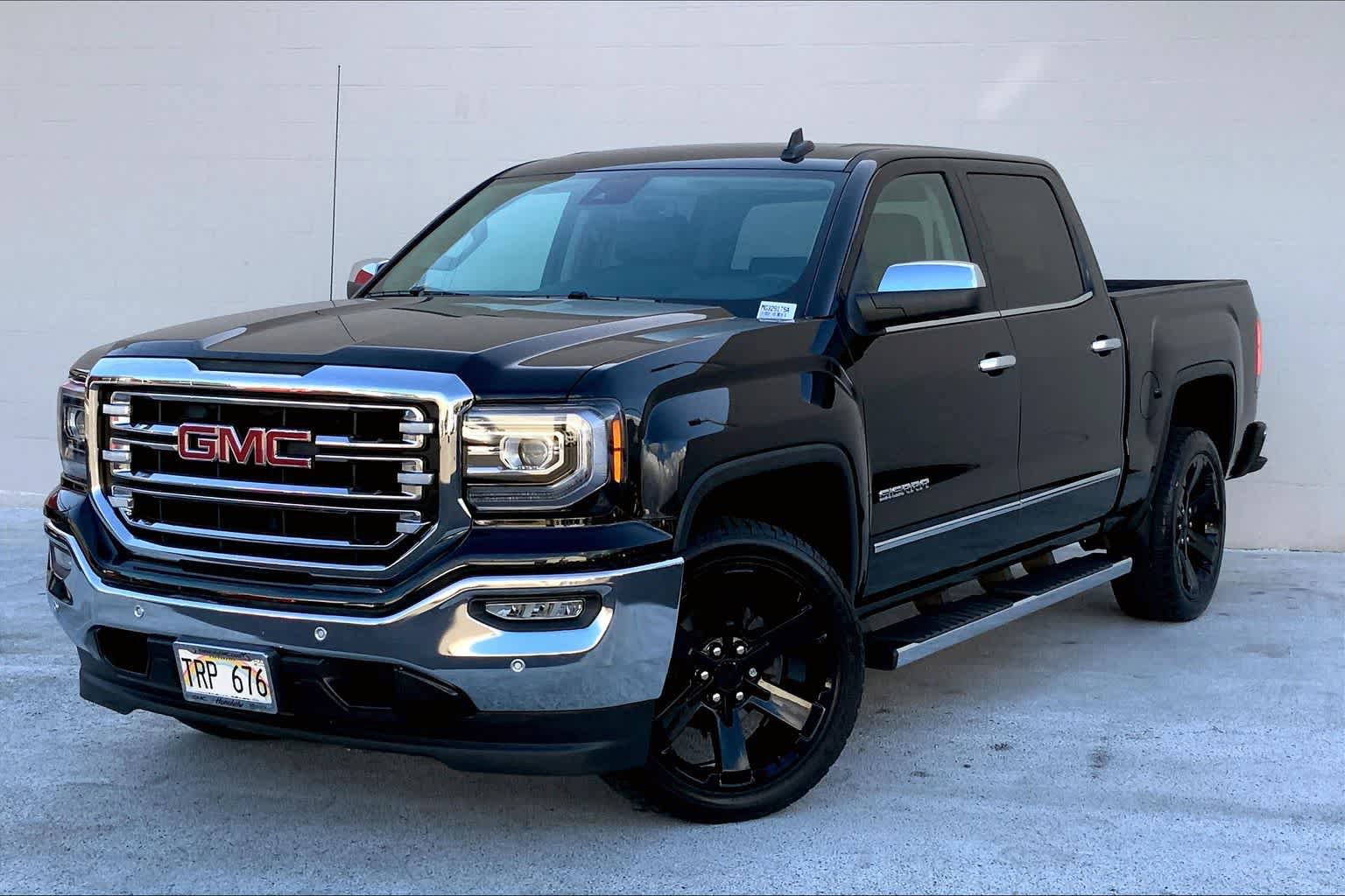 Used 2018 GMC Sierra 1500 SLT w/ Enhanced Driver Alert Package