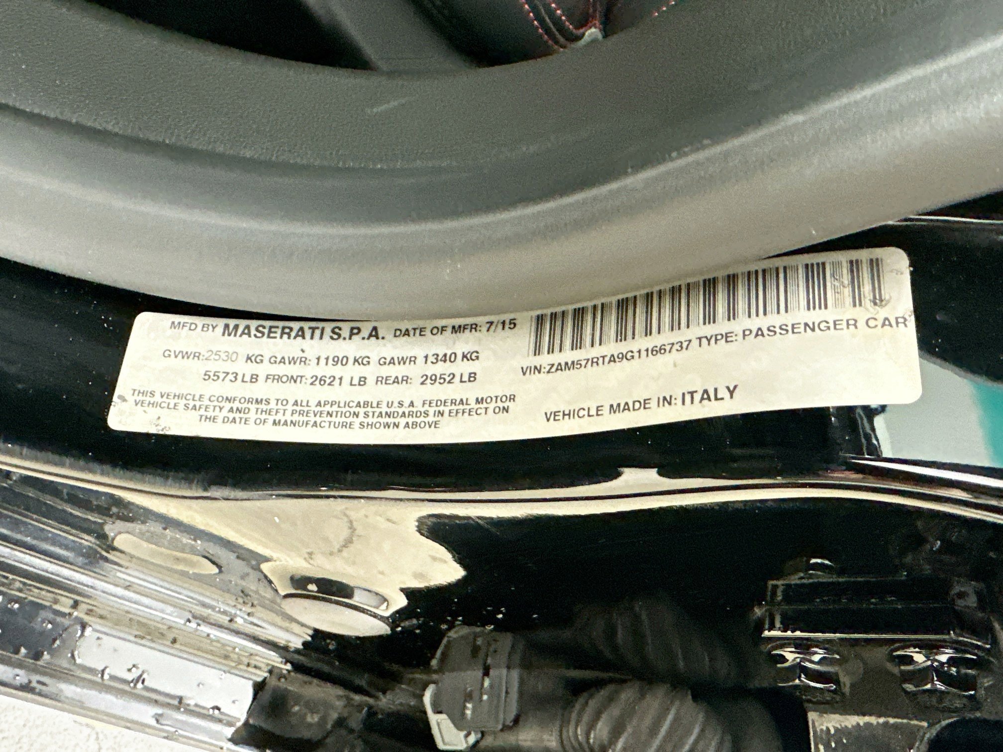 2016 Maserati Ghibli S Q4