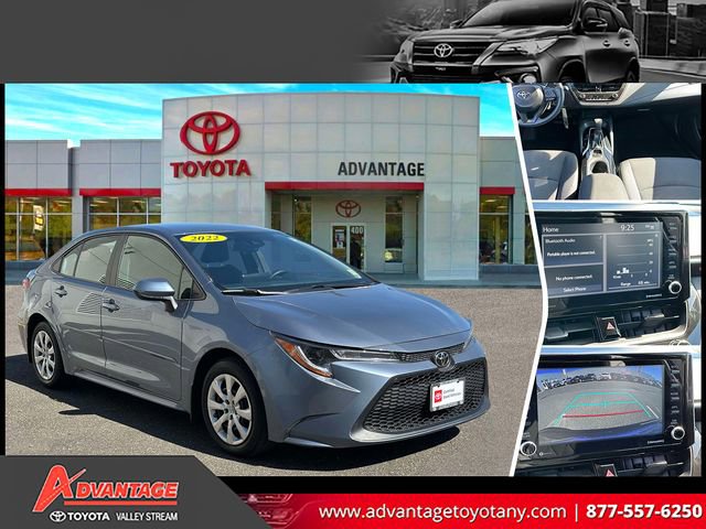 Certified 2022 Toyota Corolla LE w/ Carpet Mat Package (TMS)