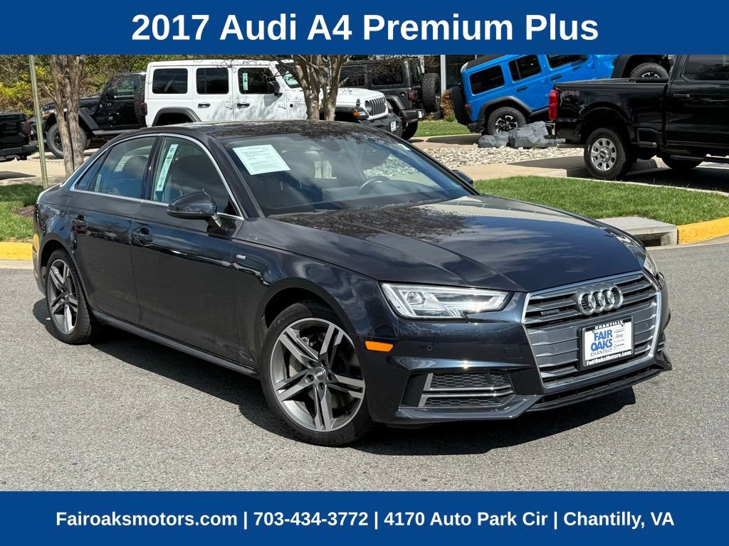 2017 Audi A4 2.0T quattro Premium Plus