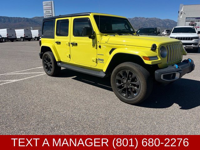 Used 2022 Jeep Wrangler Unlimited Sahara w/ Cold Weather Group