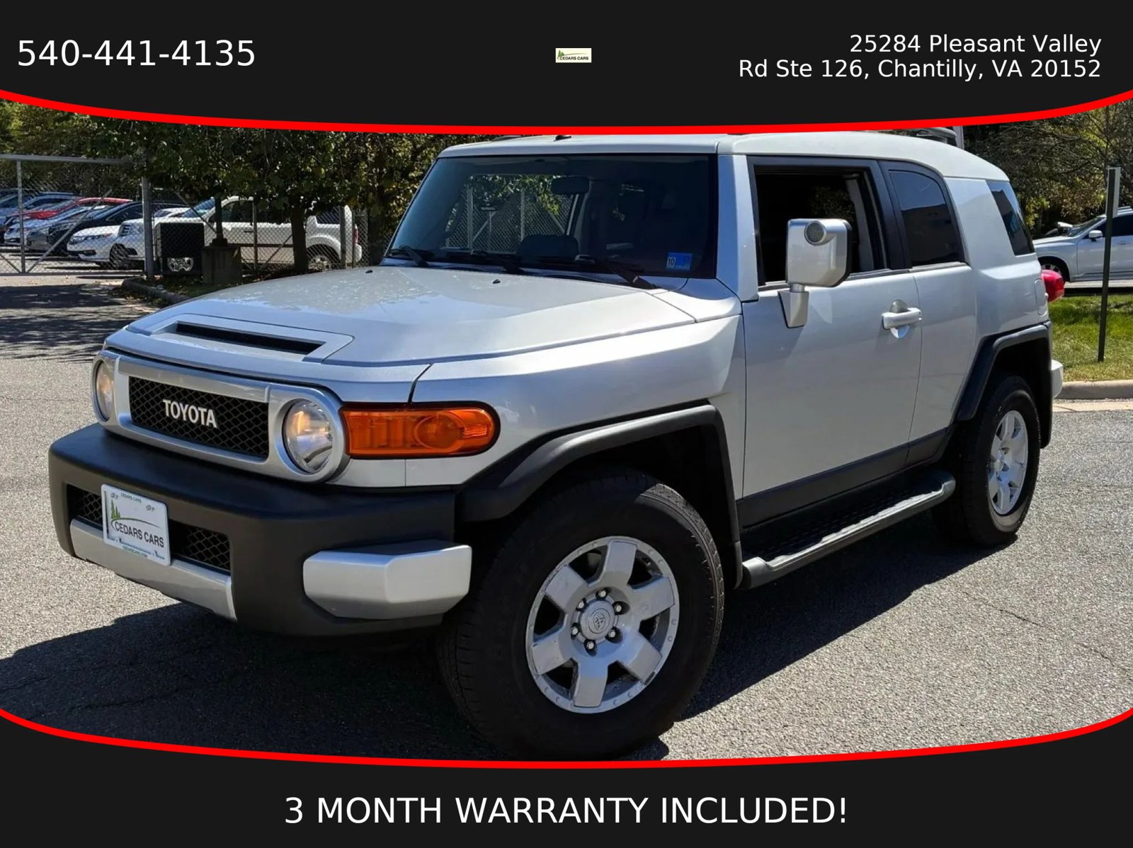 Used 2007 Toyota FJ Cruiser 4WD w/ Upgrade Pkg 2