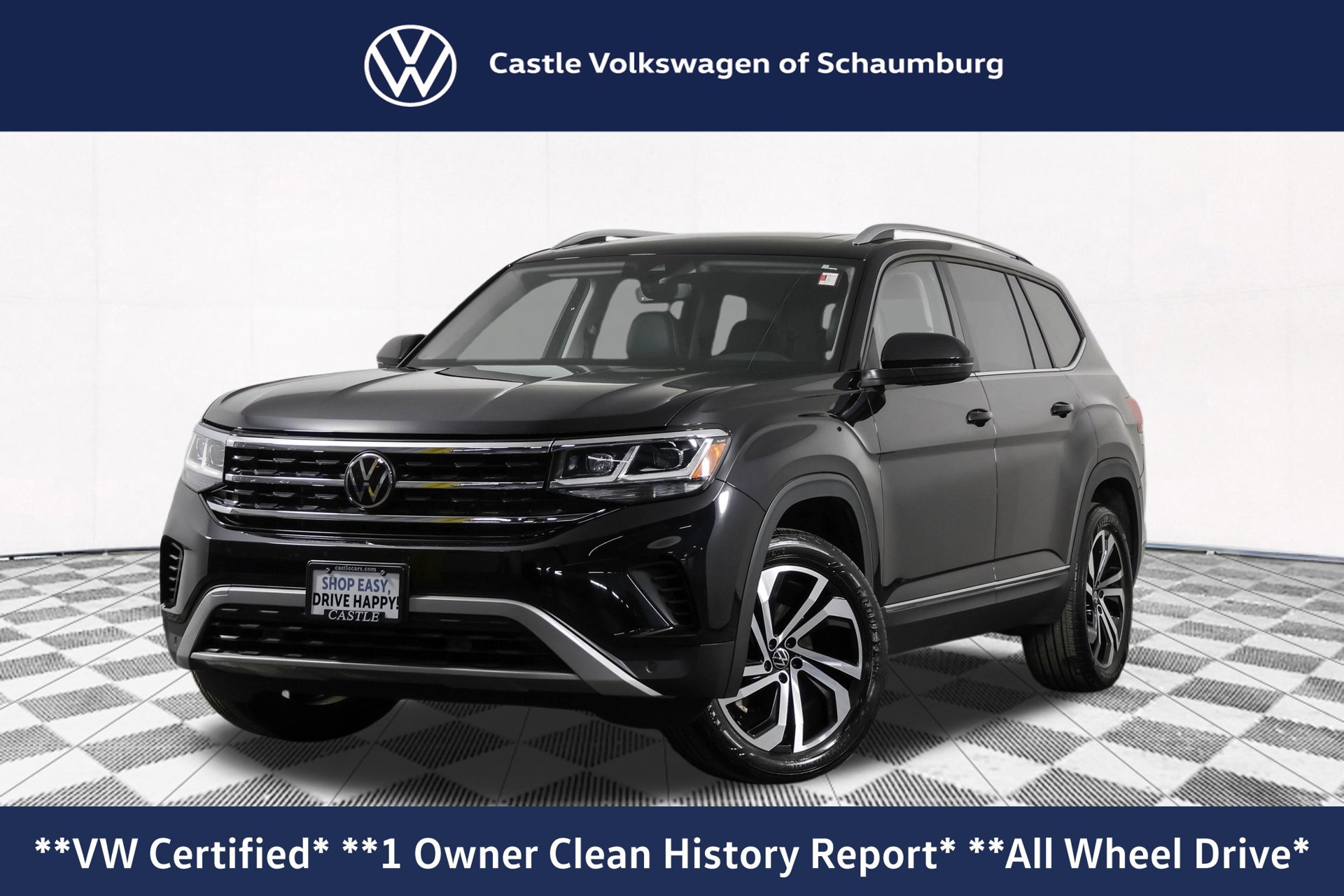 Certified 2023 Volkswagen Atlas SEL