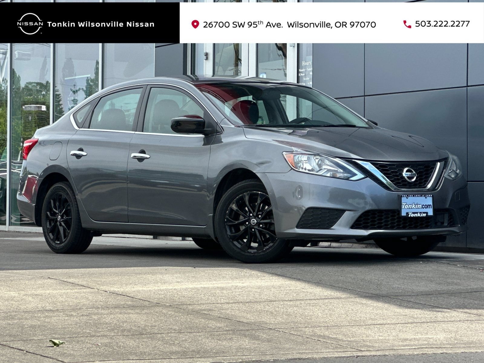 Used 2018 Nissan Sentra S w/ S Midnight Style Package