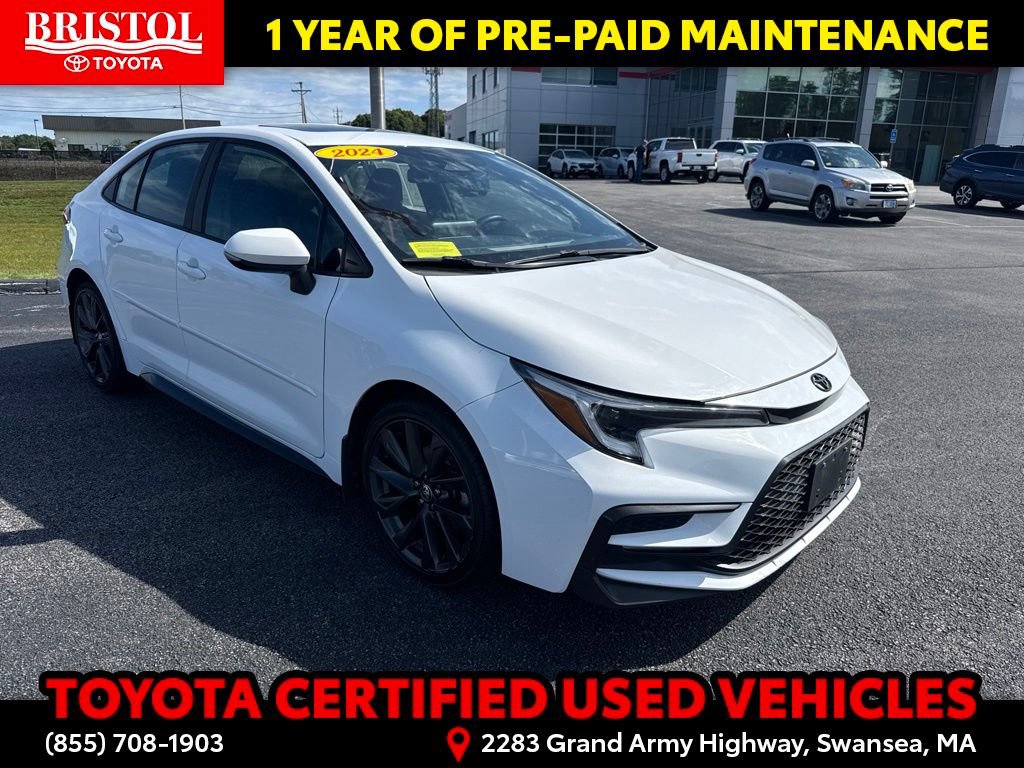 Certified 2024 Toyota Corolla SE w/ SE Premium Package