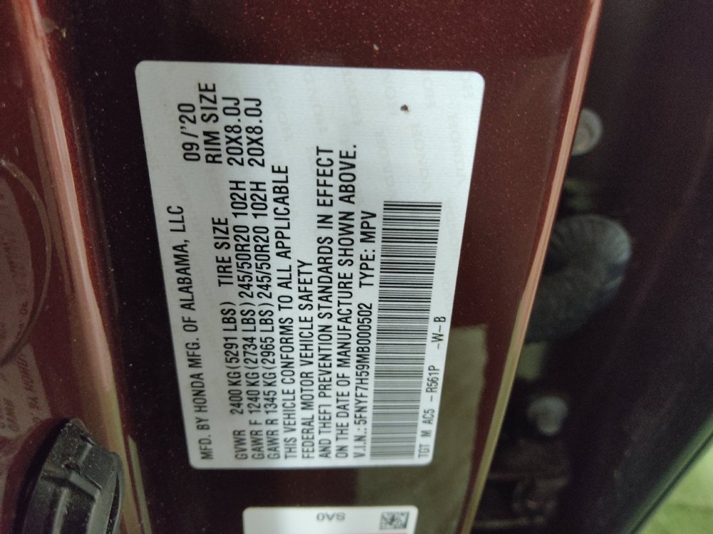 2021 Honda Passport EX-L