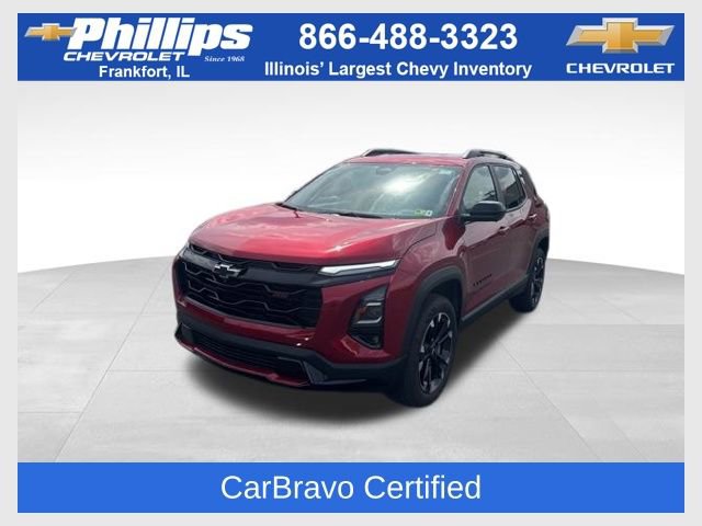Certified 2025 Chevrolet Equinox RS w/ Safety and Technology Package