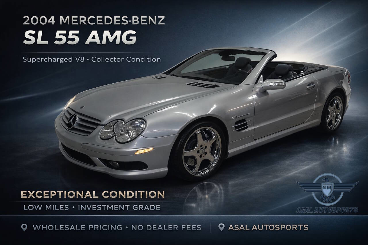 Used 2004 Mercedes-Benz SL 55 AMG for Sale Near Me - Autotrader