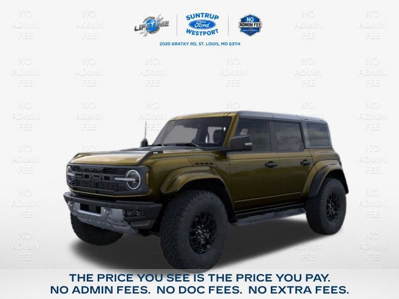 New 2026 Ford Bronco Raptor w/ Interior Carbon Fiber Pack