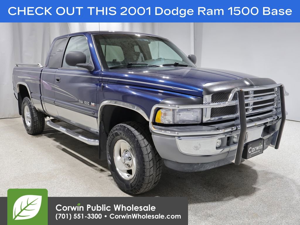 Used 2001 Dodge Ram 1500 Truck 4x4 Quad Cab