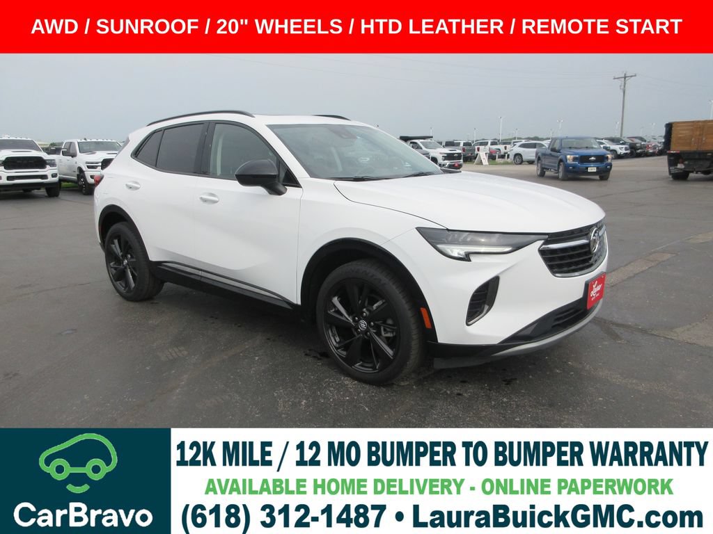 Certified 2022 Buick Envision Essence w/ Sport Touring Package