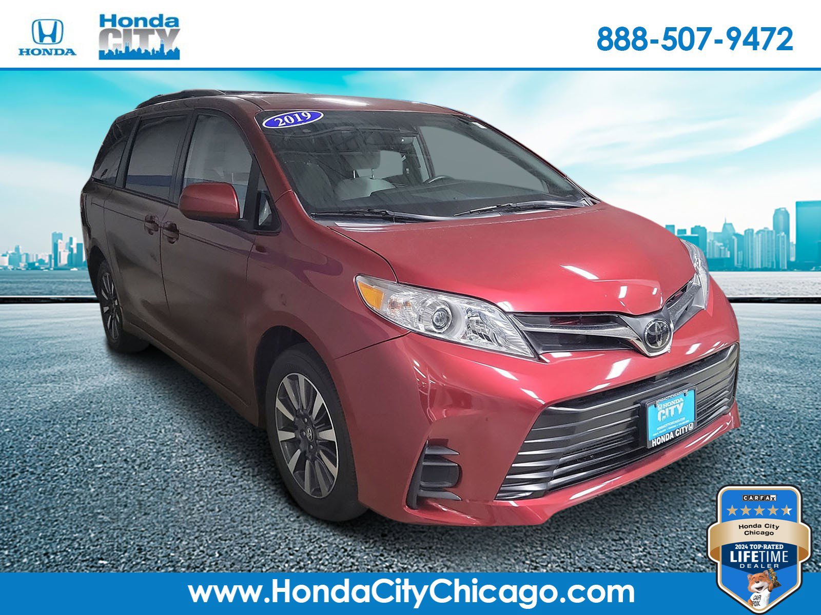 2019 Toyota Sienna LE 7-Passenger