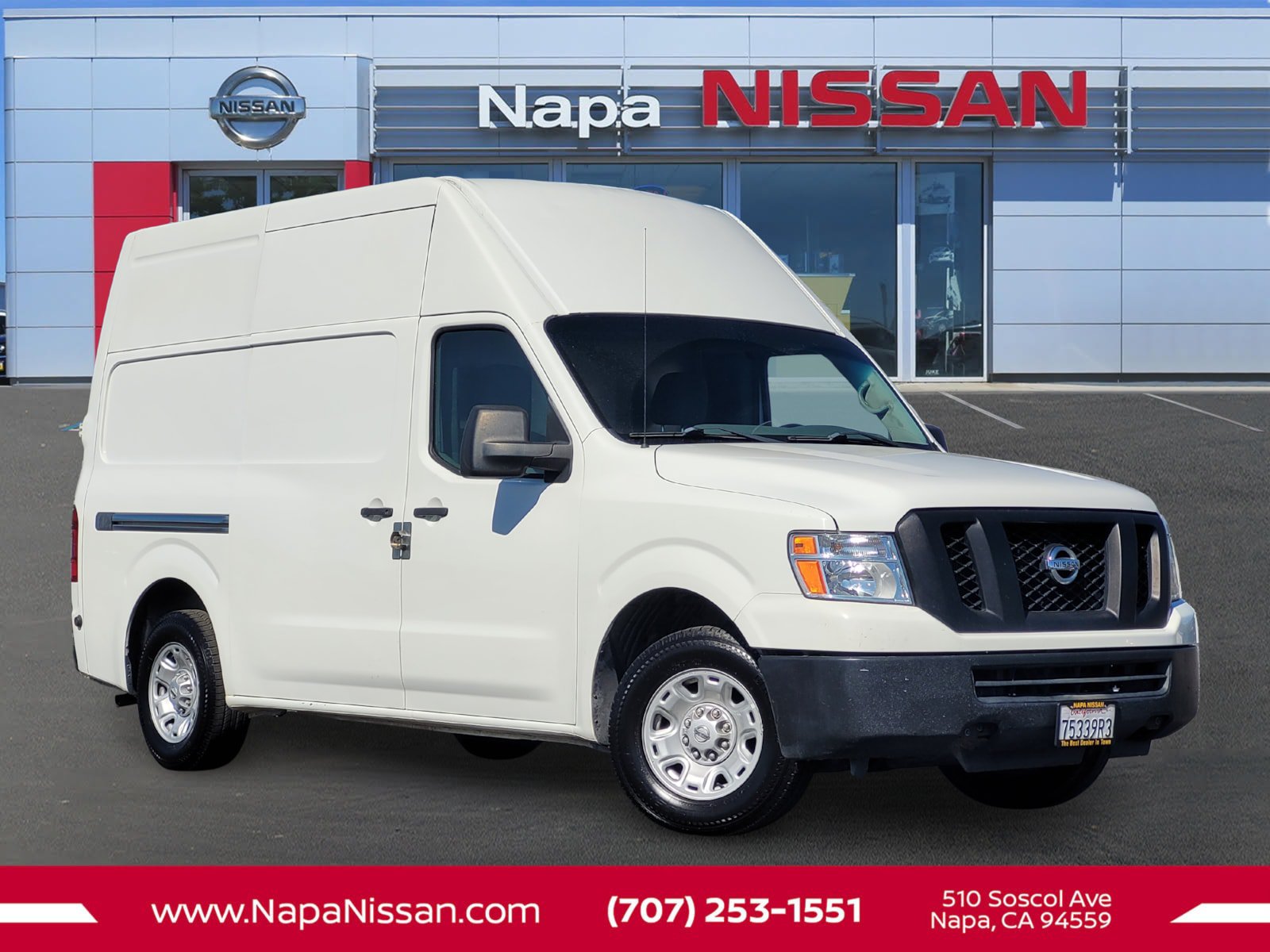 Certified 2019 Nissan NV 2500 SV